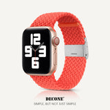 Apple Watch Series | Nylon Braided Watch Strap (Watch clasp series)