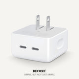 Power Adapter Series | 35W Dual USB-C Port Power Adapter (American standard)