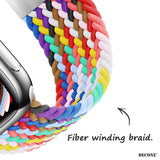 Apple Watch Series | Colorful Nylon Braided Watch Strap (Watch clasp series)