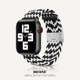 Apple Watch Series |  W Texture Nylon Woven Strap (Watch clasp series)