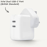 Power Adapter Series | 35W Dual USB-C Port Power Adapter (Australian standard)