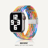 Apple Watch Series | Colorful Nylon Braided Watch Strap (Watch clasp series)