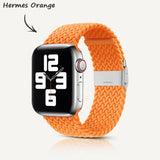 Apple Watch Series | Nylon Braided Watch Strap (Watch clasp series)