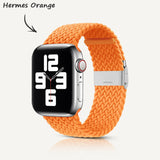 Apple Watch Series | Nylon Braided Watch Strap (Watch clasp series)