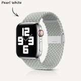 Apple Watch Series | Nylon Braided Watch Strap (Watch clasp series)