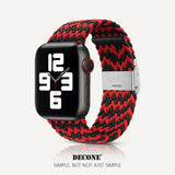 Apple Watch Series |  W Texture Nylon Woven Strap (Watch clasp series)
