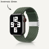 Apple Watch Series | Nylon Braided Watch Strap (Watch clasp series)