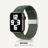 Apple Watch Series | Nylon Braided Watch Strap (Watch clasp series)