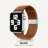 Apple Watch Series | Nylon Braided Watch Strap (Watch clasp series)